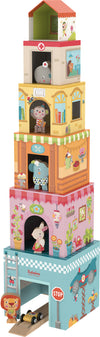 Tower House Stacking Game by Bababoo & Friends
