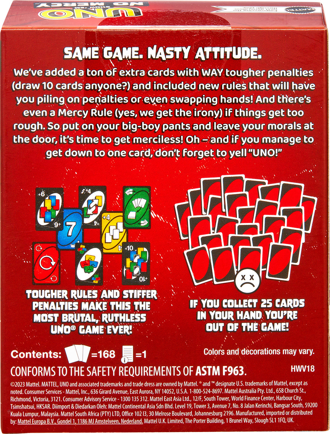 Uno: Show 'Em No Mercy Game