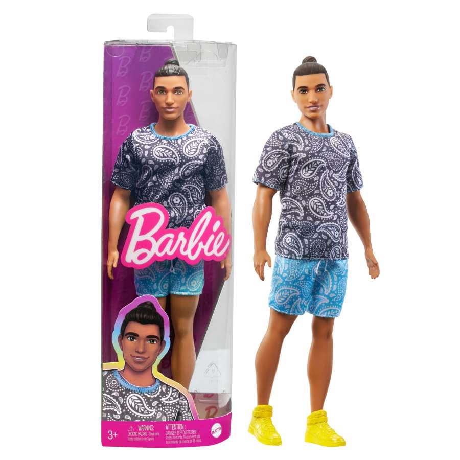 Barbie Ken Fashionistas Boy Doll #HPF80