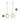 Wooden gymnastic rings for kids