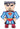 Metal Earth Superman - Warner Brothers by Fascinations # MEM024