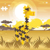Giraffe Building Tube Set by Plus-Plus # 4120