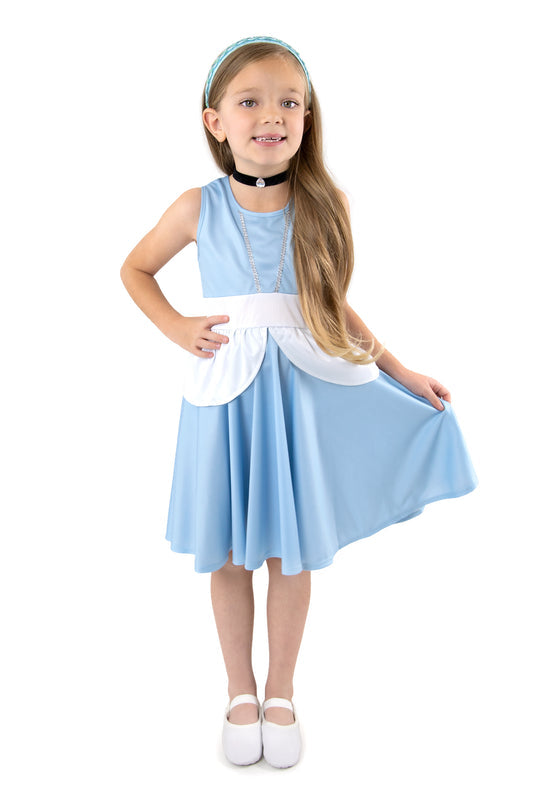Cinderella Princess Twirl Dress by Little Adventures #10011