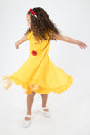 Yellow Beauty Princess Twirl Dress by Little Adventures #10017