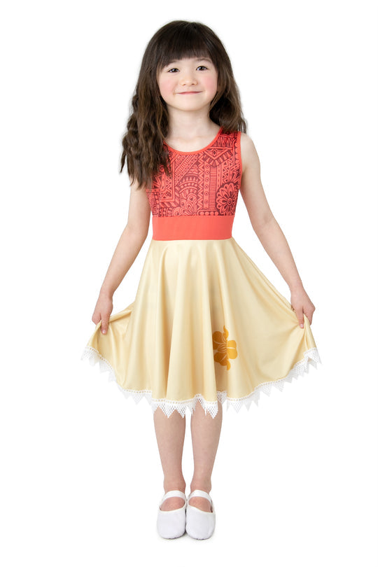 Island Princess Twirl Dress by Little Adventures #10035