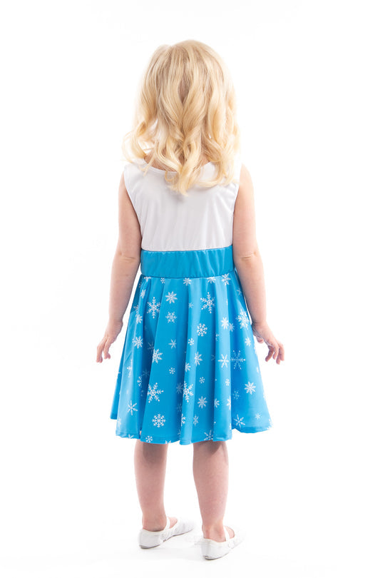 Ice Princess Twirl Dress by Little Adventures #10083