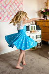 Ice Princess Twirl Dress by Little Adventures #10083