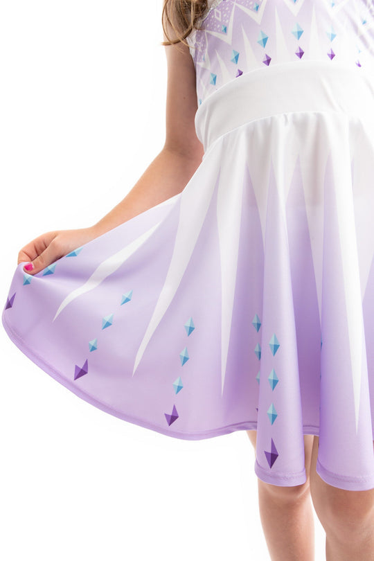 Ice Coronation Princess Twirl Dress by Little Adventures #10122