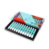 12 Acrylic Paint Tubes by Bright Stripes #1012