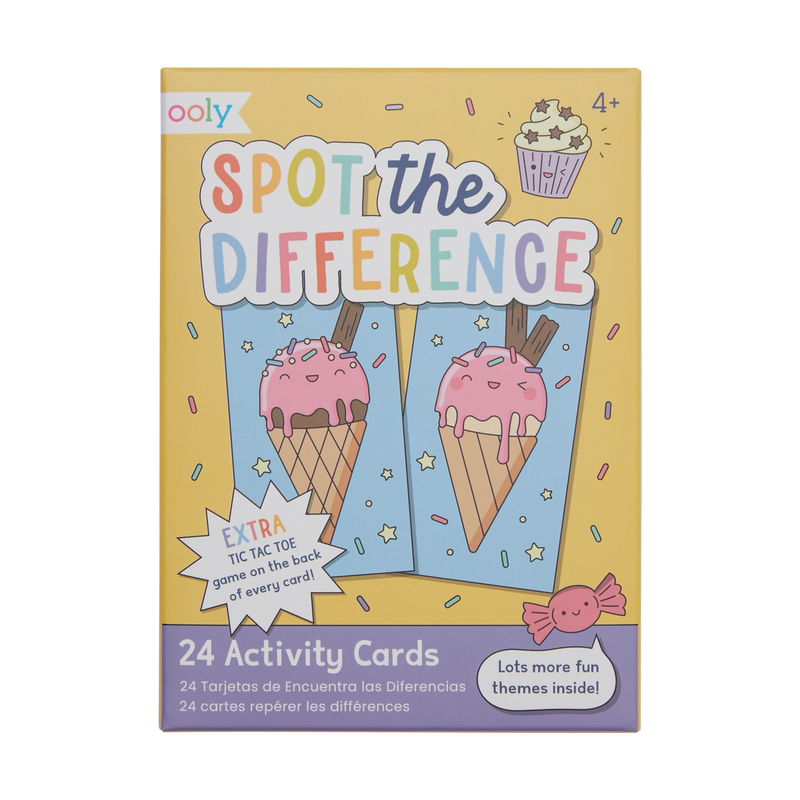 Spot the Difference Activity Cards by Ooly