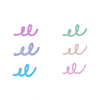 Silver Linings Outline Markers by Ooly