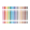 Color Together Brush & Fine Tip Double-Ended Marker by Ooly #130-099