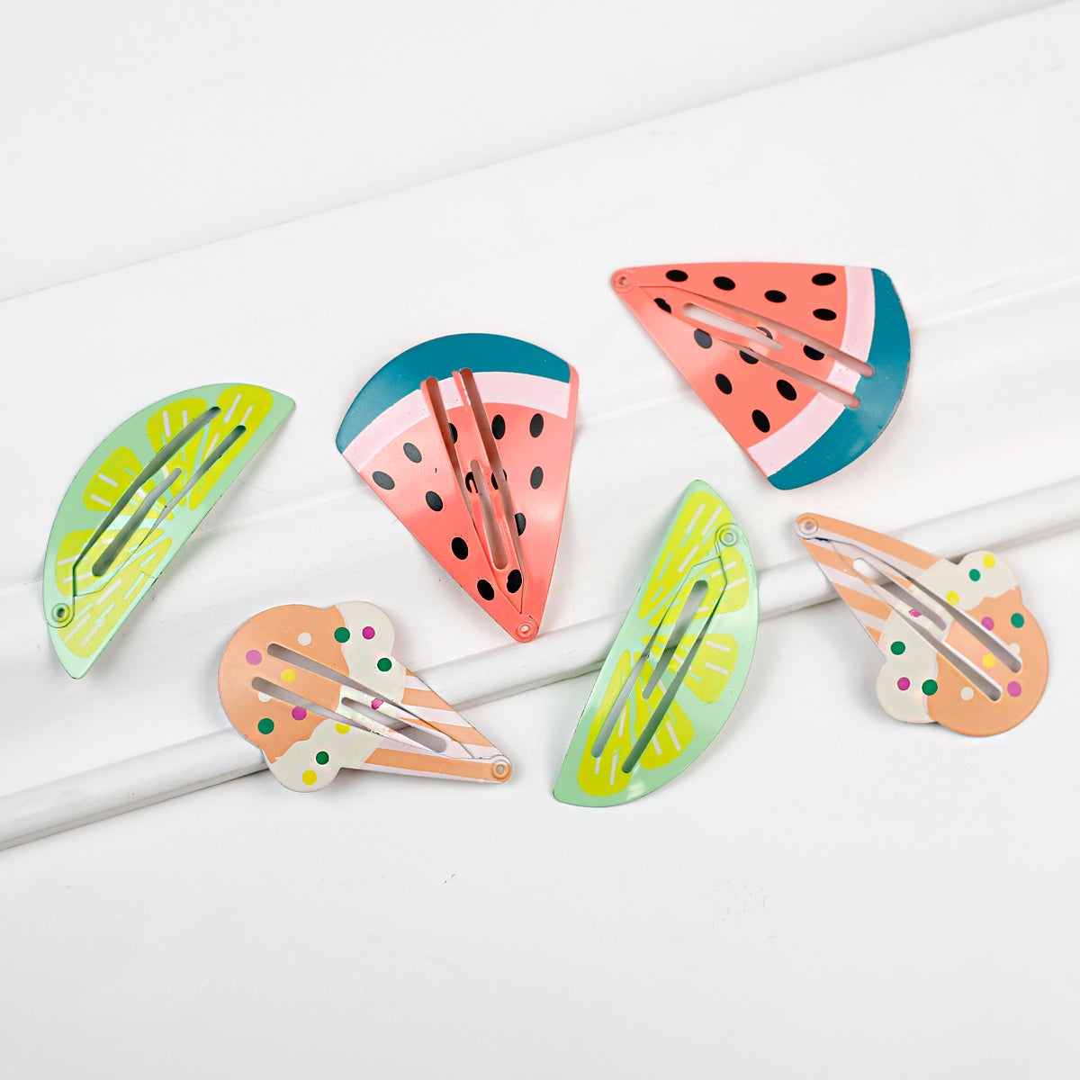 Summer Sweets Hair Clips by Funky Monkey Fashion