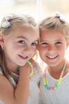 Vividly Vibrant Necklace & Bracelet Set by Great Pretenders #86065