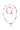 Cheerful Starry Unicorn Necklace & Bracelet by Great Pretenders #86133