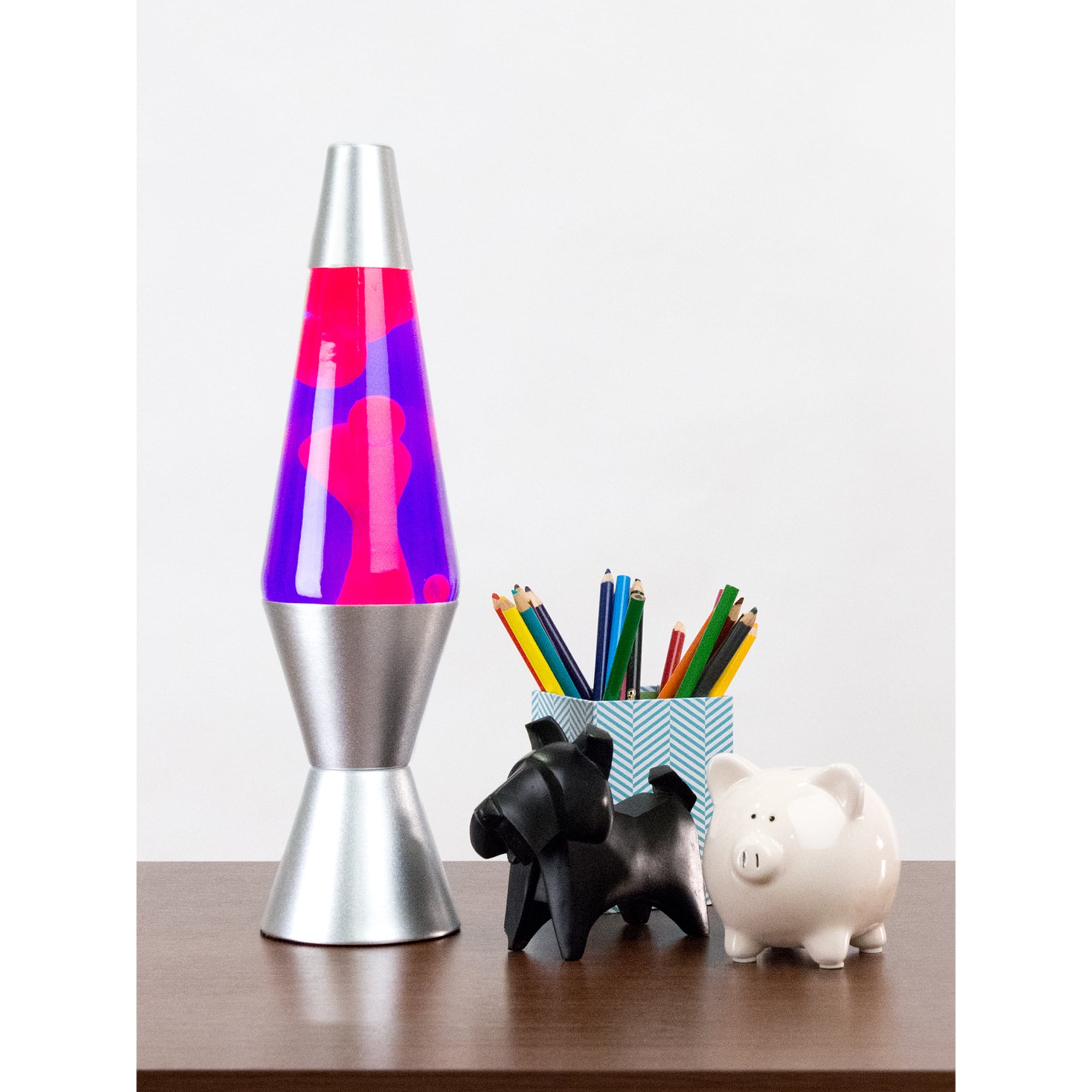 14.5" Lava Lamp- Pink Purple by Schylling
