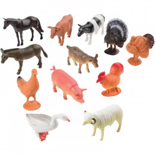 Farm Animal Figurines by US Toy #2386SP