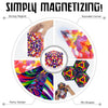Shashibo Artist Series Shape Shifting Fidget Box Confetti # SHA09CF