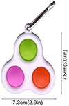 3 Pop Keychain Fidget Toy