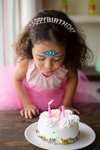 Happy Birthday Rhinestone Headband by Great Pretenders #89069