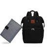 Traveler Black Diaper Bag Black by Citi Collective