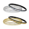 Glitter Bangle Bracelet Set by Pink Poppy