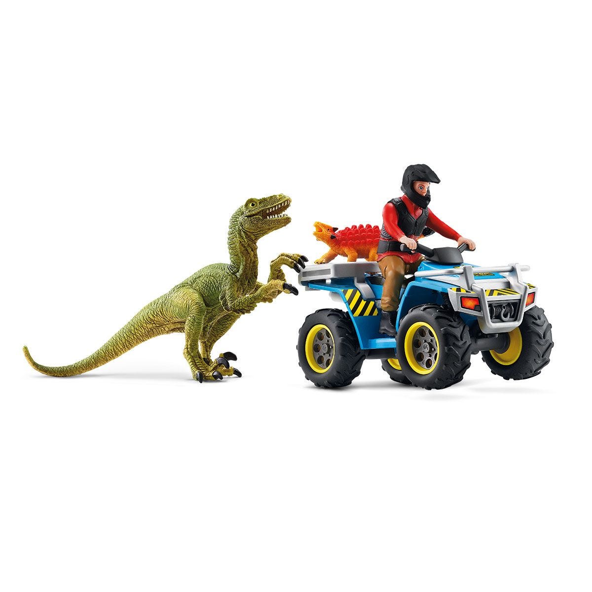 Quad Escape from Velociraptor by Schleich #41466