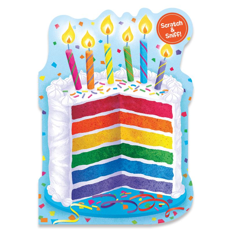 Rainbow Cake Scratch & Sniff Card