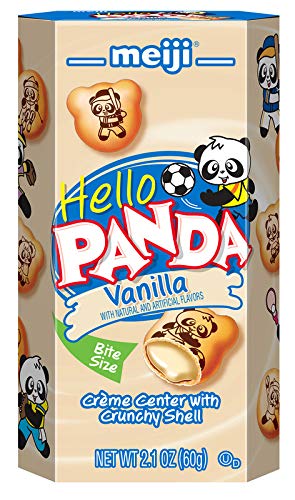 Meiji Hello Panda Vanilla Creme Filled Cookies