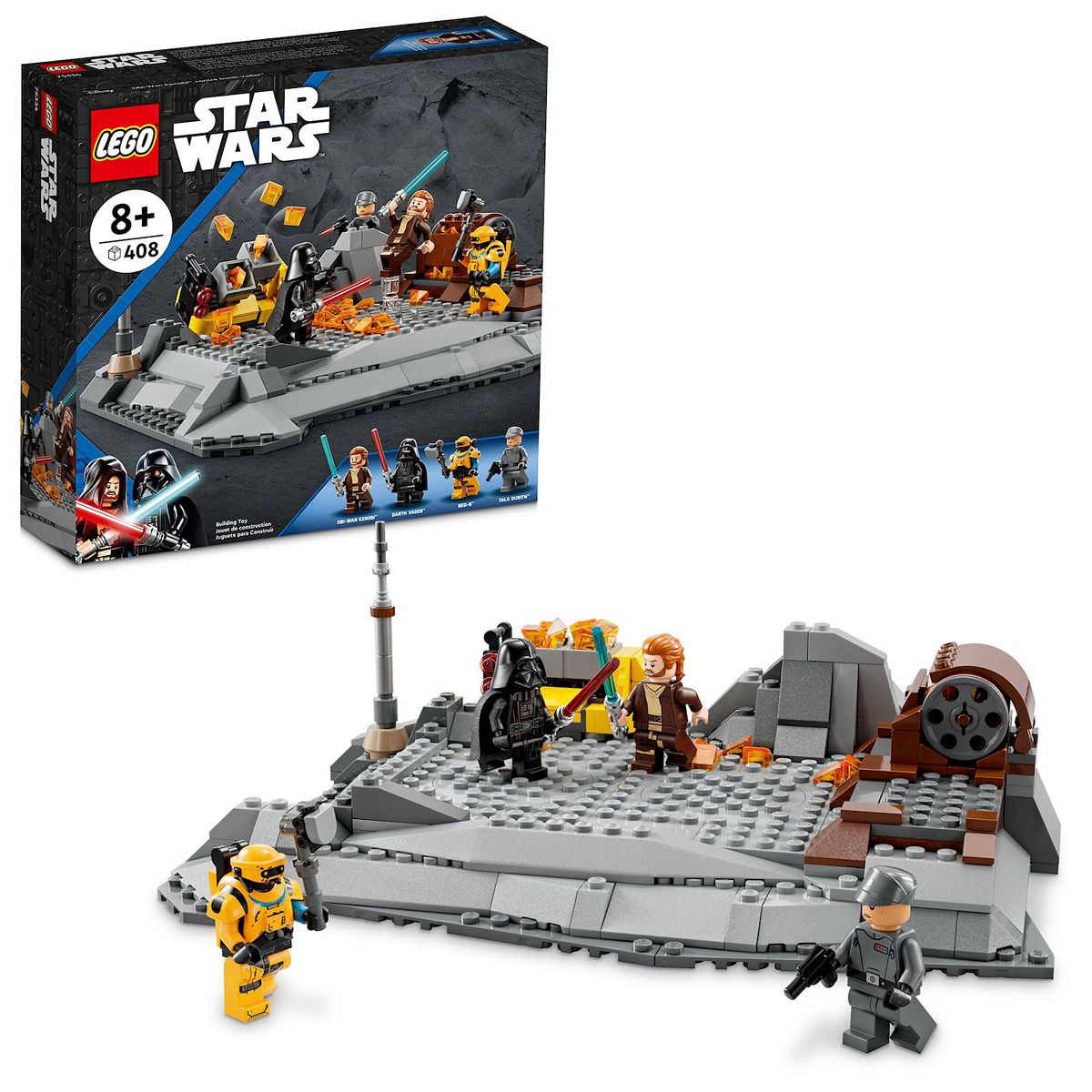 LEGO Star Wars Obi-Wan Kenobi vs Darth Vader #75334