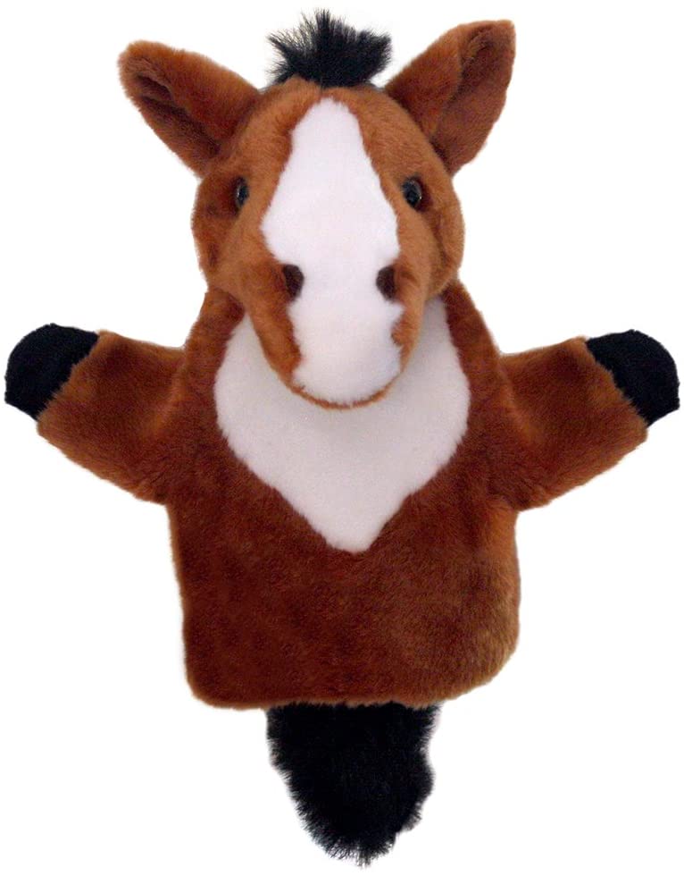 CarPets Glove Puppets Brown Horse by The Puppet Company # PC008017