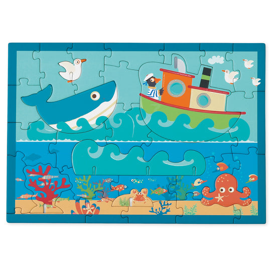 2-in-1 Puzzle: Sea Life by Scratch Europe #6181200
