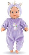Poupon Unicorn- 12" Baby Doll by Corolle