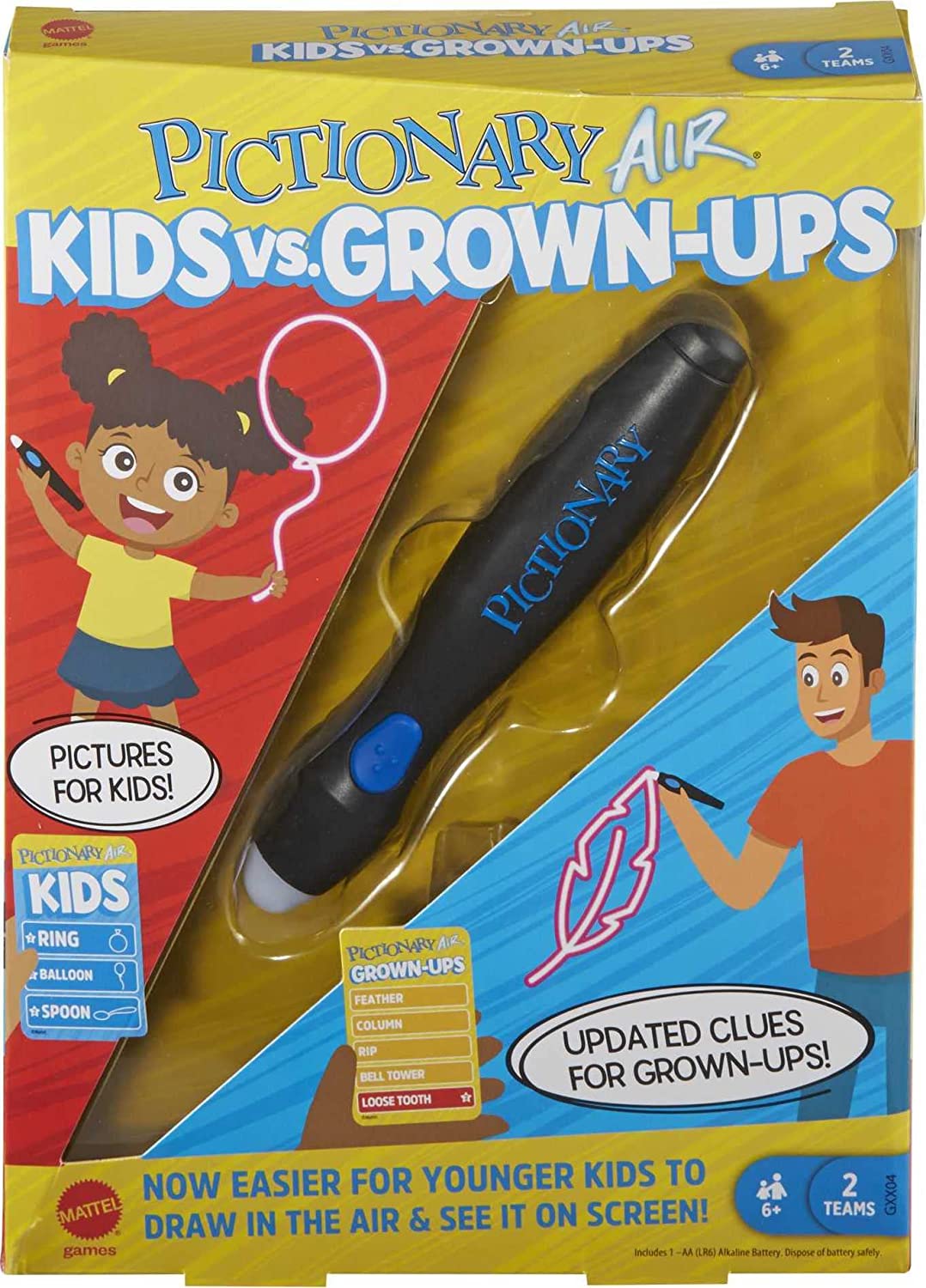 Pictionary Air Kids Vs Grown-Ups by Mattel