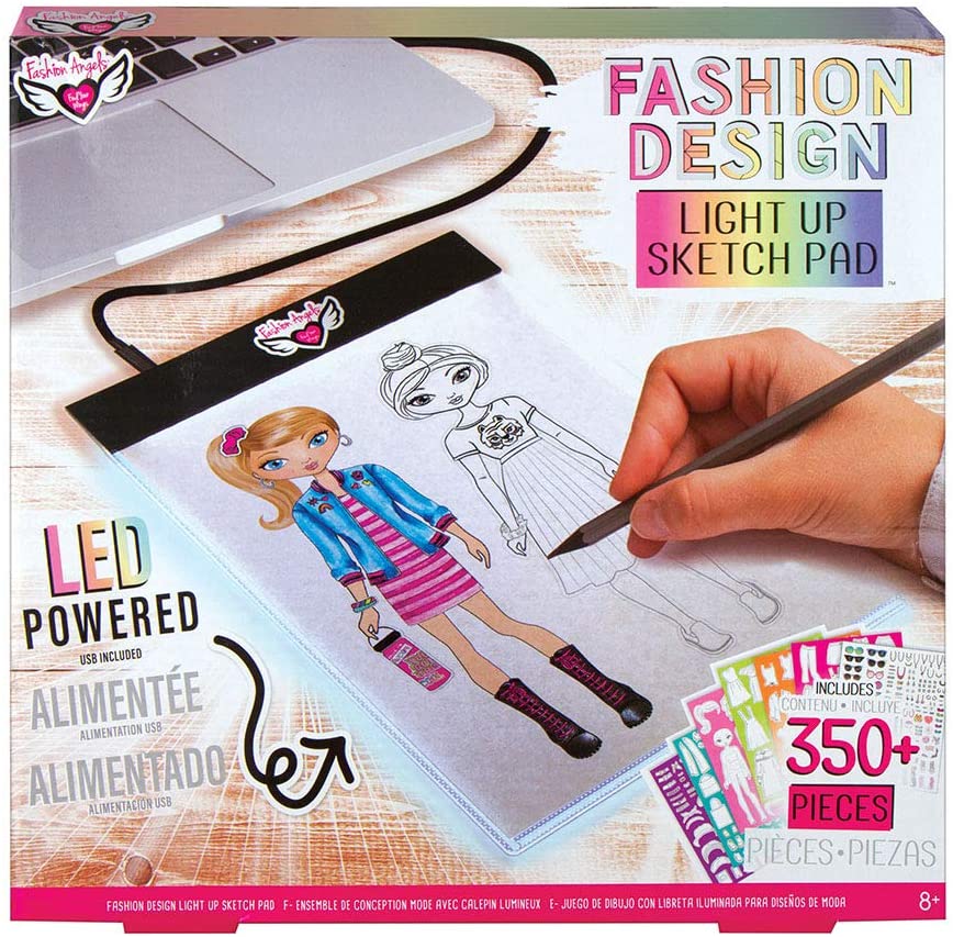 Fashion Design Light Up Sketch Pad by Fashion Angels #12521