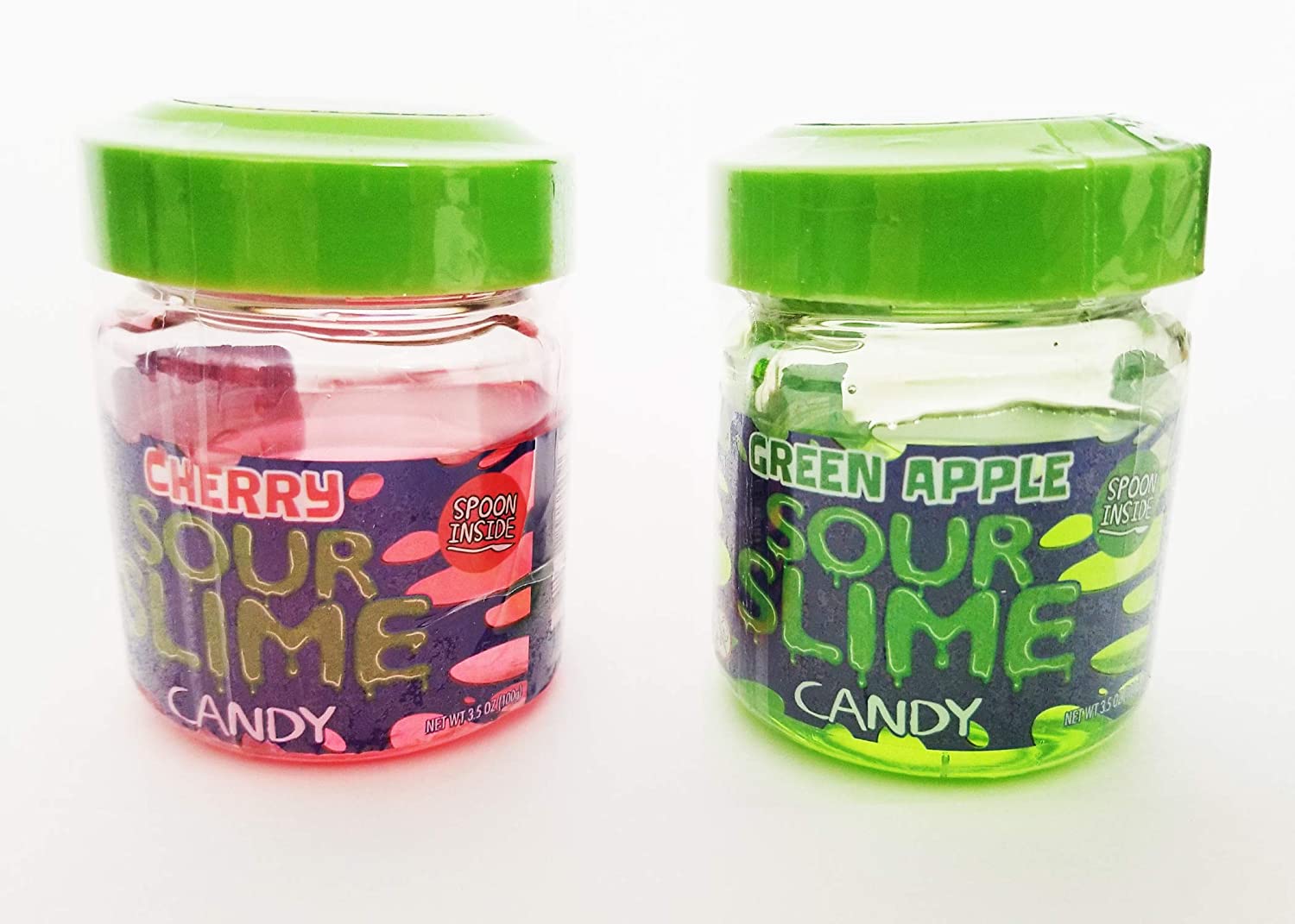 Sour Slime Candy - 3.5-oz. Jar - All City Candy