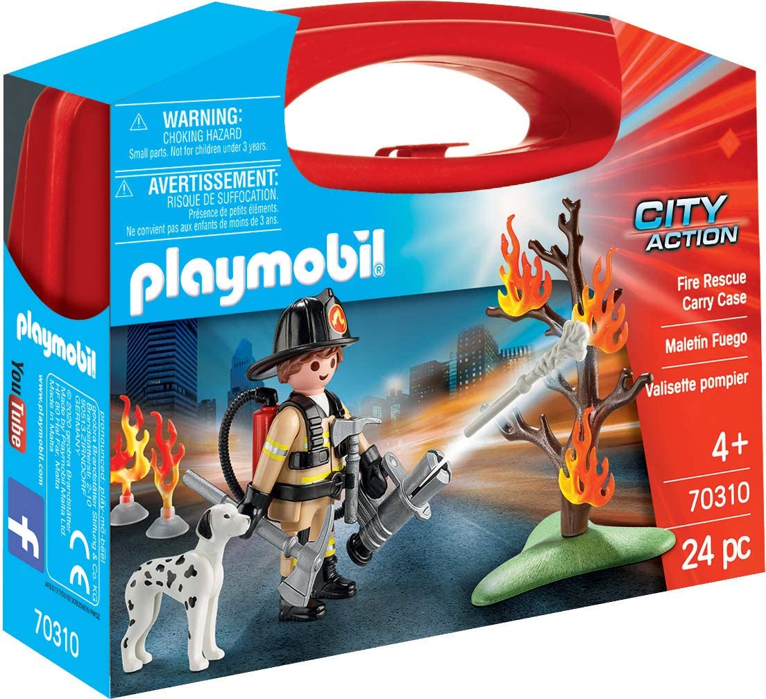 Fire Rescue Carry Case by PLAYMOBIL # 70310
