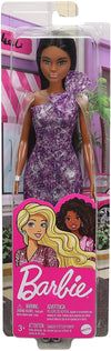 Glitz Barbie Doll Purple Dress #GRB34