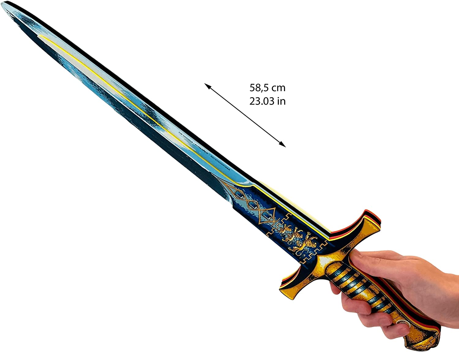 Triple Lion King Sword by Liontouch
