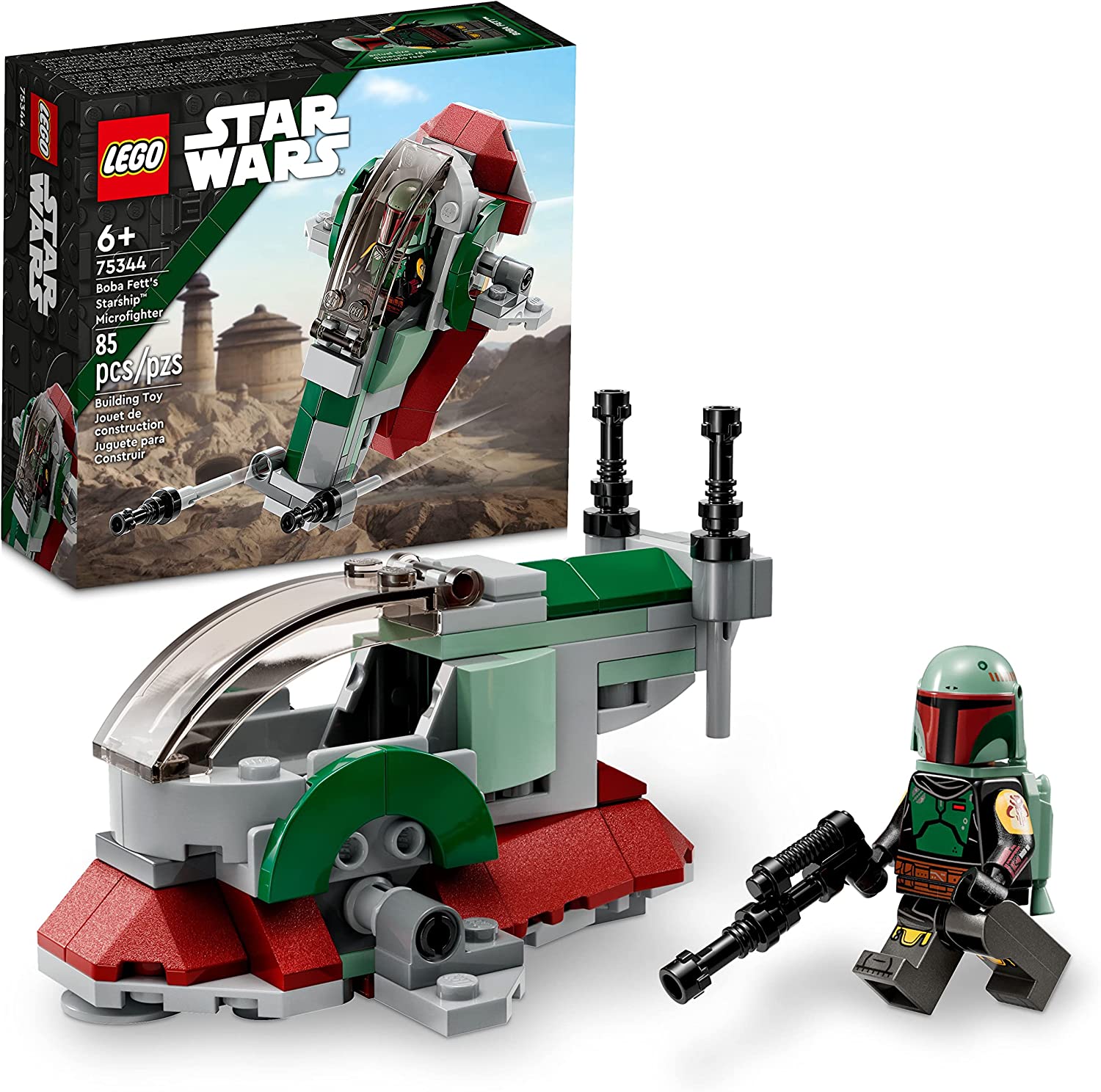 LEGO Star Wars Boba Fett’s Starship Microfighter #75344