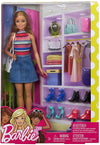 Barbie Doll with Shoe Collection
