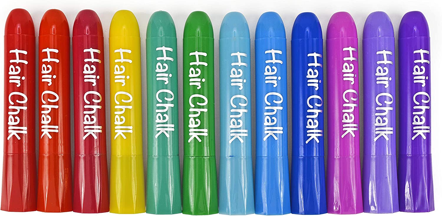 Hair Chalk 12 Colors by The Pencil Grip #TPG-683