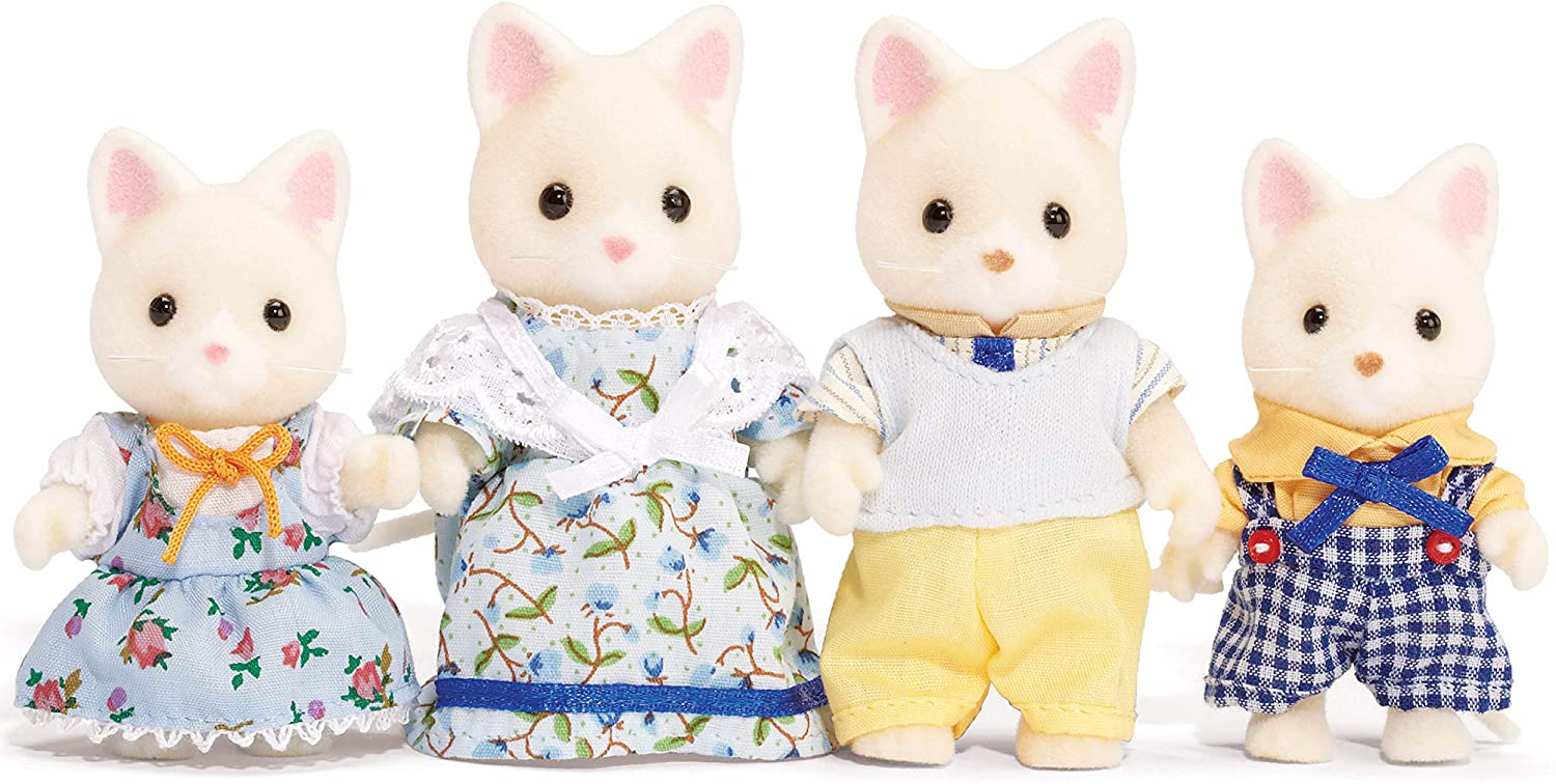 Silk Cat Family by Calico Critters #CC1693