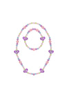 My Heart Will Go On Necklace & Bracelet Set by Great Pretenders #86027