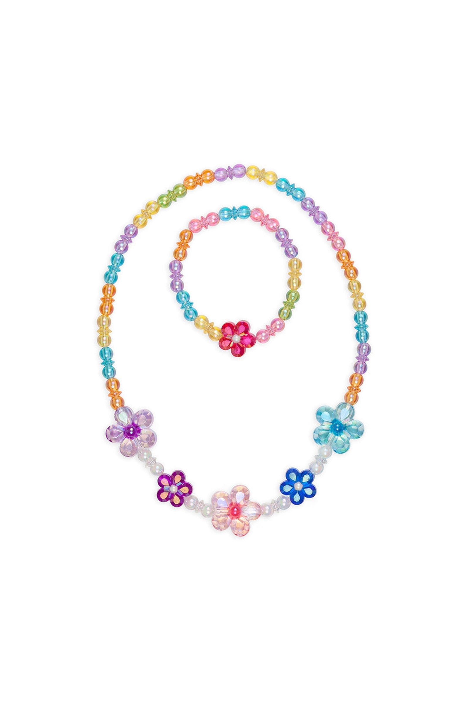 Blooming Beads Necklace & Bracelet Set by Great Pretenders #86031
