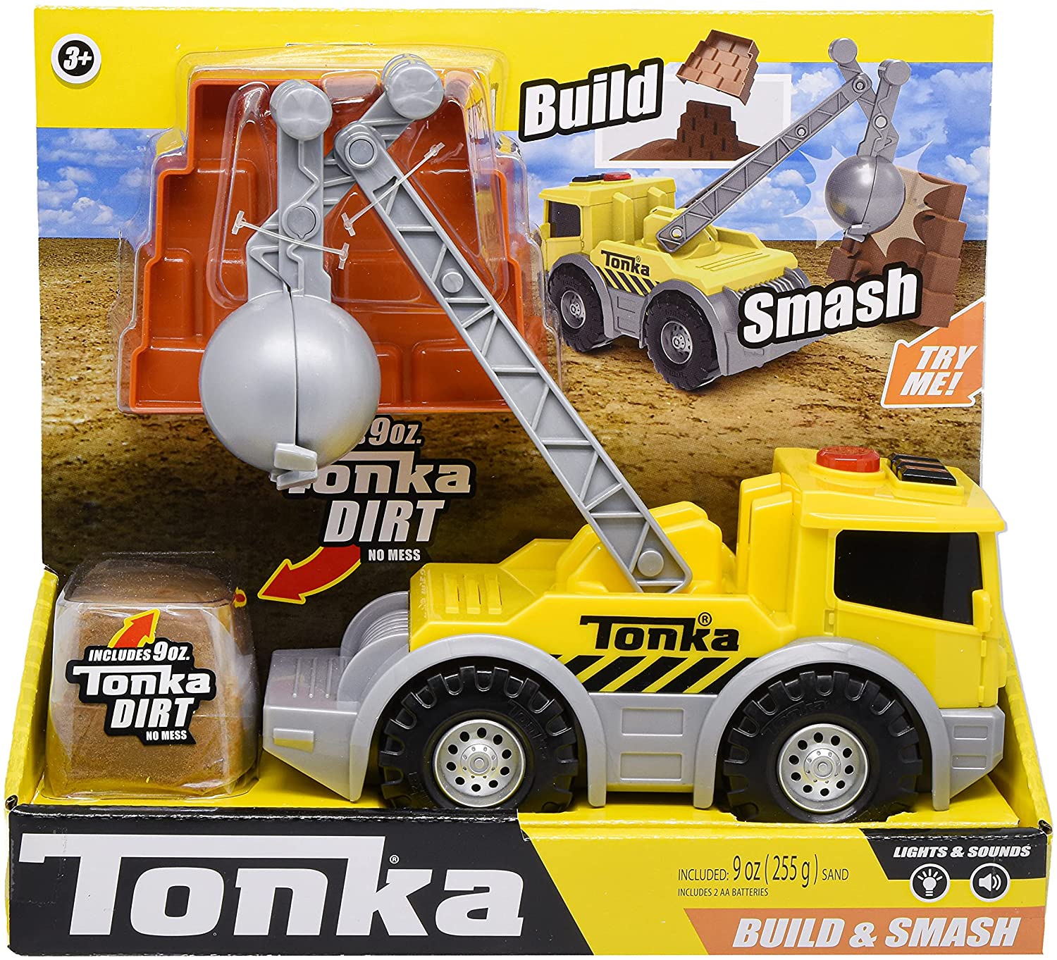 Tonka Build and Smash with 9oz Tonka Dirt