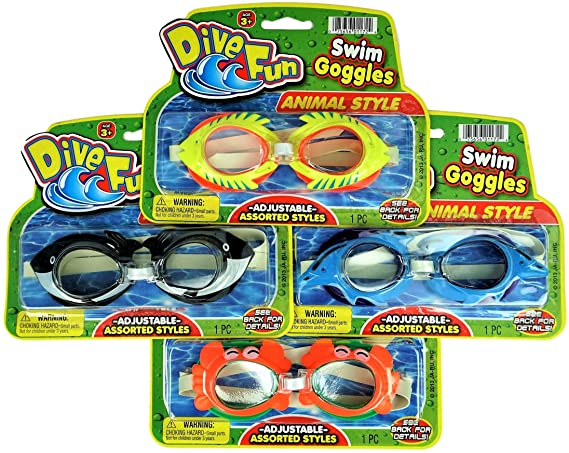 Dive Fun Animal Swim Goggles