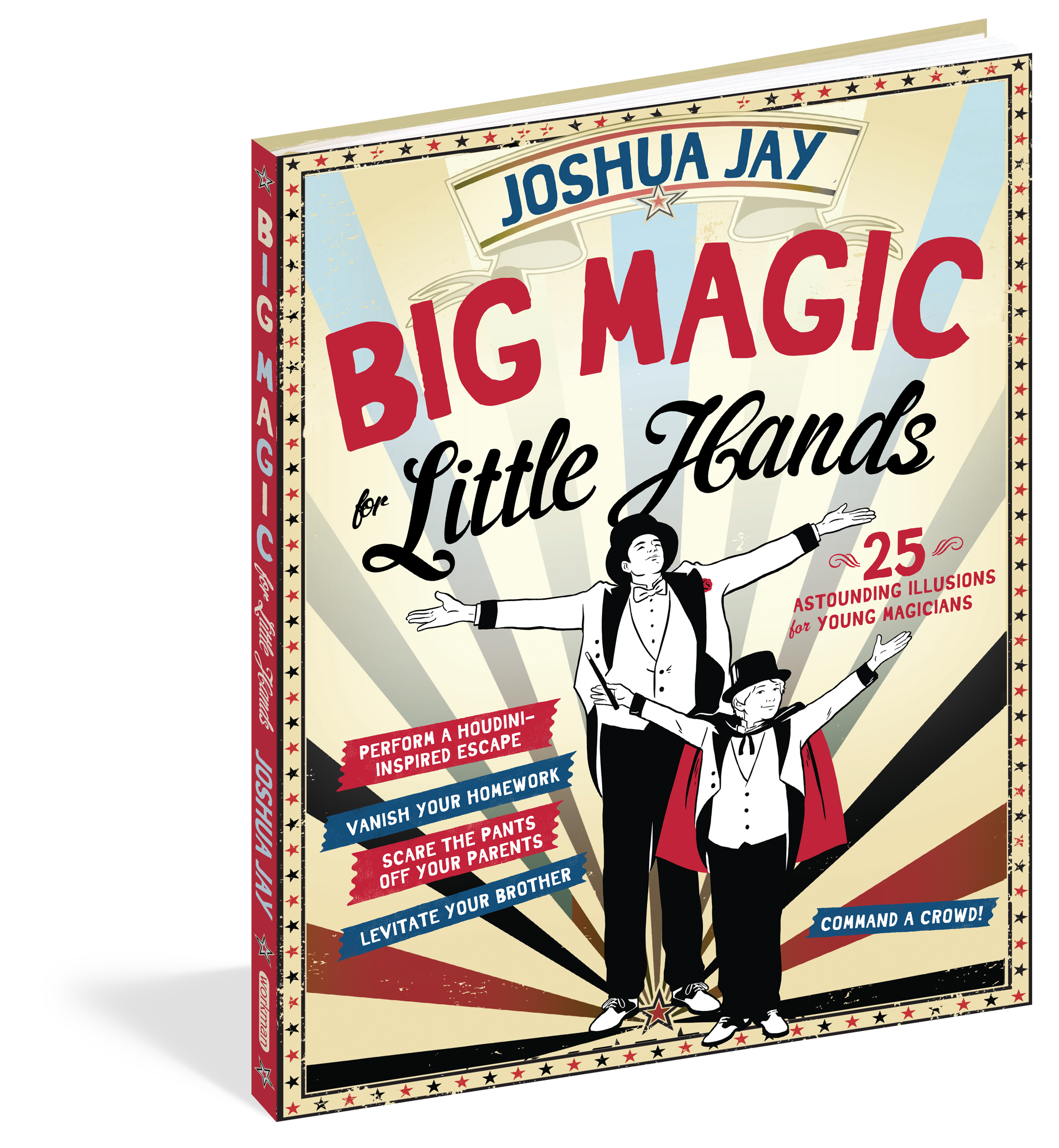 Big Magic for little hands book By Workman Publishing