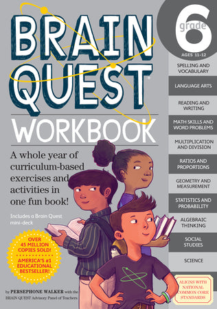 Brain Quest Workbook Grade 6 By Workman Publishing
