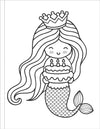 Mermaid Coloring Book by Peter Pauper Press #338020